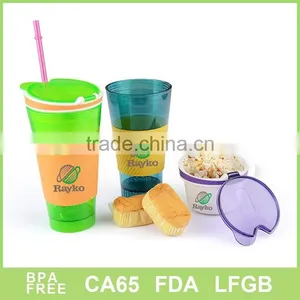 2017 New Design Color AS Plastic Snack Water Juice Mug thumbnail-1