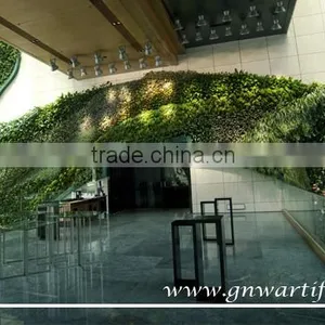 GNW GLW055 Fake Plant Walls Vertical Green Wall System With Anti-uv Outdoor Use thumbnail-1