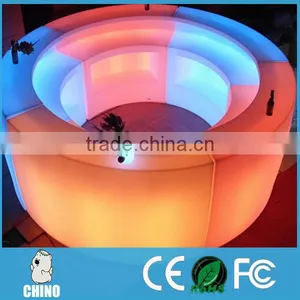 16 Colors Changing Remote Control Light Illuminated Table Counter thumbnail-1