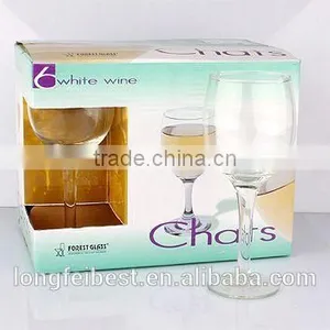 2016 Classic Wholesale Good Quality and Clear Cheap Glass Goblet thumbnail-1