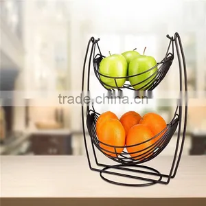 2017 Hot Selling Wire Fruit Basket,2-tier Wire Fruit Basket for Fruit thumbnail-1