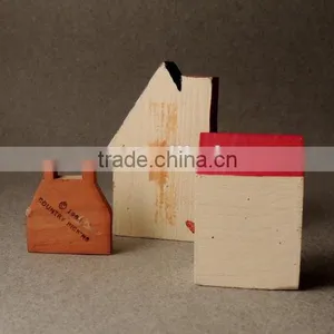 Vintage Figurines, Wooden Houses, Christmas Houses thumbnail-2