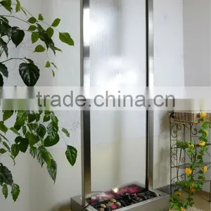 Glass Waterfall Stained Glass Room Divider thumbnail-1