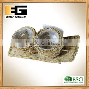 Woven Garden Flower Pot Basket thumbnail-2