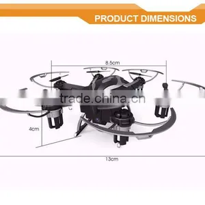 Mini Drones With Camera HD 2mp I6s Headless Hovering 2.4G 4CH rc Quad Copter thumbnail-5