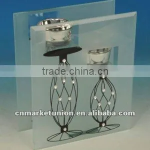 Glass Candle Holder thumbnail-1