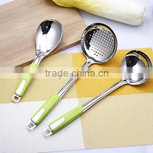 BYX02 Kitchen Utensil Stainless Steel Meal Spoon thumbnail-3