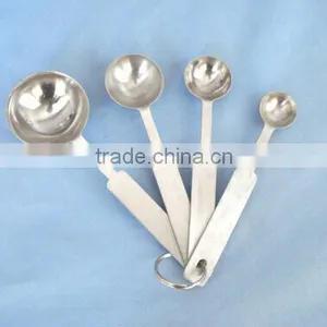 4 Pcs Stainless Steel Measuring Spoon Set RH-1049 thumbnail-1
