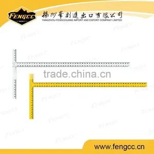 2015 Promotional Logo Adjustable T-shaped Aluminium Square Ruler thumbnail-3