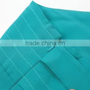 100% Polyester Wholesales Women Summer Elasticated Waist Women Pants thumbnail-4