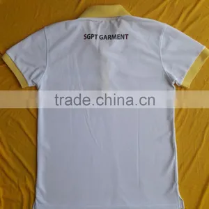 CUSTOM DESIGN OF COMPANY UNIFORM, POLO SHIRT, 65% POLYESTER,35% COTTON, PIGUE thumbnail-2