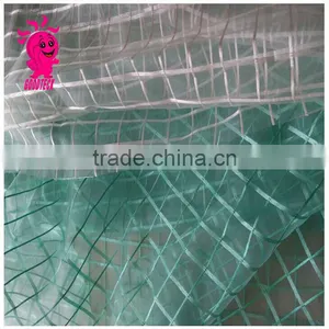 Fine Plaid Transparent Chiffon Yarn Diy Handmade Organza Puff Skirt Hair Accessory Fashion Embroidery Fabric thumbnail-1