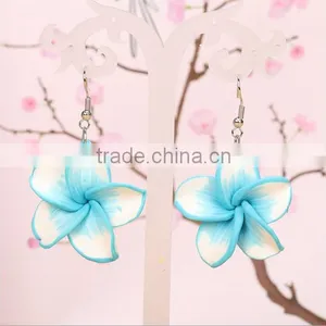 Diy Handmade Flower Clay Charms for Women Earrings Pendant Cheap Clay Jewelry Accessories for Kerean Style Earrings thumbnail-1