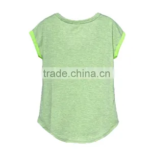 Ladies Cheap Print Tshirt100%bamboo Fiber Tshirt Cheap Wholesale Tshirts thumbnail-2