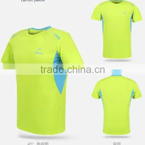 Men Breathable Sweat Plain T-shirts/women Sport Dri Fit Custom T-shirt thumbnail-1