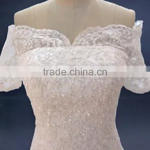 Hot Sexy Sweeteart Beaded Low Back White Wedding Dress thumbnail-6