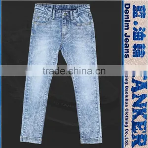 Snow Wash Kids Children Boys Girls Ealatane Jeans thumbnail-4