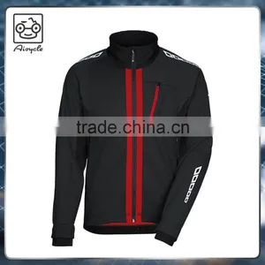 Comfortable Elastic Cuff Softshell Jacket Men China Bike Jacket Waterproof thumbnail-1
