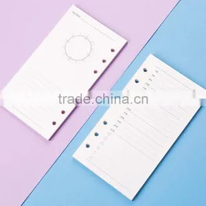 48K Customizable Internal Page of Planner Monthly/weekly /daily/ Planner ,6 Holes Inide Papers thumbnail-3
