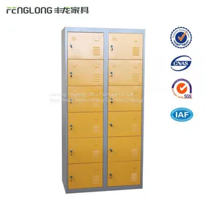 Steel Cubby Clothes Lockers Small Metal Locker With 12 Door thumbnail-1