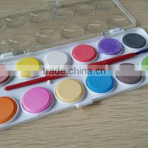 Water Colorcake,12 Colors Water Color Cake,water Color Paint Set thumbnail-1