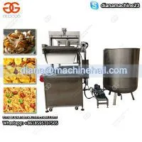 Automatic Potato Chips Fryer Machine|Continuous Corn Chips Frying Machine thumbnail-1