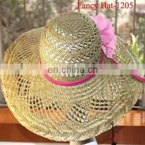 Newest Fashion Ladies Bulk Paper Straw Hat Wholesale thumbnail-1