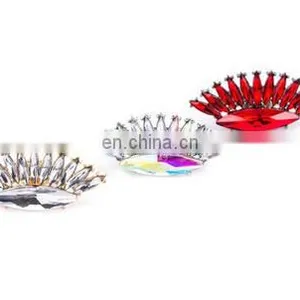 Fashion Vintage Bohemia Big Ring Colorful Crstal Exaggerated Decorate Women Party Jewelry thumbnail-5