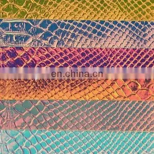 Metallic Snake PVC Leather thumbnail-2