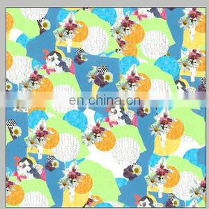 100% Cotton Poplin With Digital Printing For Garment thumbnail-1
