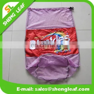 Laundry Mesh Bag for Customized Mesh Drawstring Laundry Bag for Sale thumbnail-4