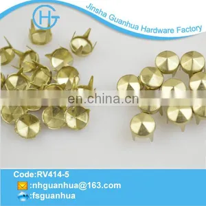 Hot! Hot! 2014 the Most Popular Metal Cone Nailhead Stud Hotfix thumbnail-1