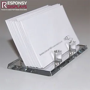 Commercial Use Acrylic Countertop Business Card Display Holder thumbnail-3