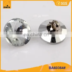 Fashion Plastic Button UV Silver Button for Garment BA60364 thumbnail-1