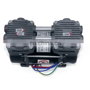 110V/220V 90w Small Oil Free Piston Vacuum Pump thumbnail-5