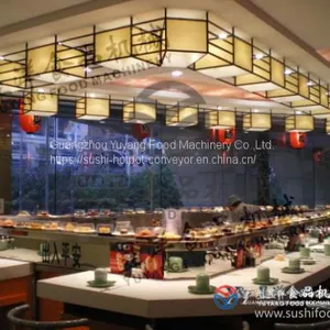 Sushi Restaurant Conveyor Belt Factory : Michaeldeng@gdyuyang.com thumbnail-3