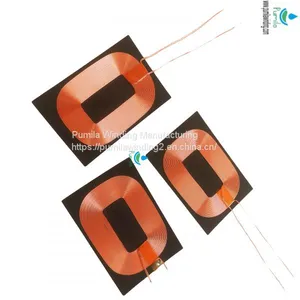 Copper Magnet Wire Coil Wireless Charger RX Coil for Wireless Charger Copper Coil thumbnail-1