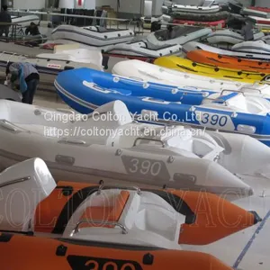 Professional Manufacturer Rib390 Inflatable Rigid Boat thumbnail-4