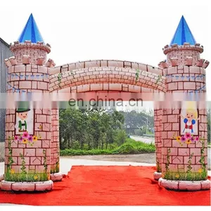 Beautiful Inflatable Rainbow Arch Attractive Blow Up Entrance Arch For Party Decoration thumbnail-5