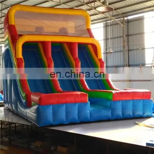 Outdoor Children Amusement Park Inflatable Castle Bounce House With Slide thumbnail-4