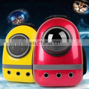 Wholesale Trend Transparent Capsule Cat Shoulder Bag Out Portable Breathable Pet Space Bag thumbnail-4