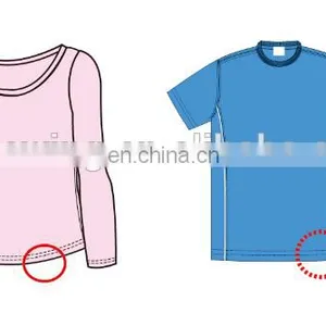 T-shirt Shirts Bottom Hemming Industrial Sewing Machine for Polo thumbnail-3