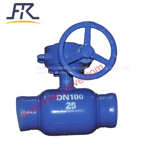 With Handle Medium Pressure Fully Welded Ball Valve thumbnail-2