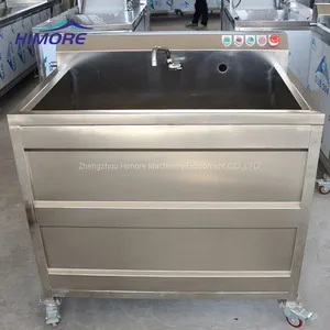 Automatic Vegetable Fruit Disinfection Washing Machine Bubbles Cleaning Machine thumbnail-4
