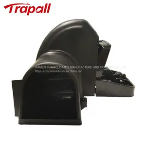 Kids Safe Reusable Large Black Plastic Mouse Rat Tunnel Snap Trap Killer thumbnail-1