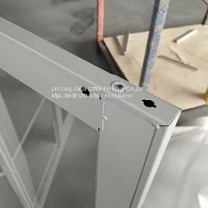 Half Height Swing Open Glass Door Storage File Cabinet Powder Coating Surface thumbnail-1