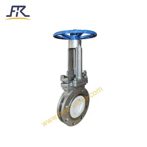 Manual Operating Ceramic Lined Abrasion-resistant Knife Gate Valve for Fly Ash System thumbnail-3