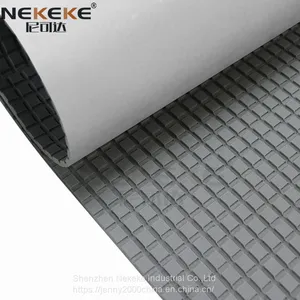 NEKEKE 6 mm Thick Gray + Square on Surface Marine EVA Foam Synthetic Teak Flooring Sheet Boat Yacht Decking Flooring thumbnail-5