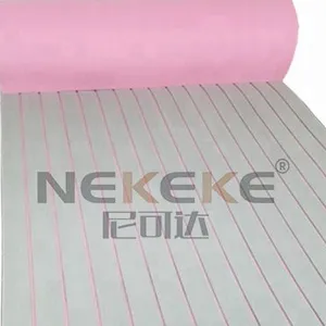 NEKEKE 90*240*0.6 cm Light Gray + Pink Lines Boat Yacht Marine EVA Deck Foam Sheet thumbnail-1