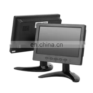 7 Inch LCD Industrial Monitor IPS Panel H D M I/VGA/BNC/AV/USB Desktop Portable Led Lcd Display thumbnail-1